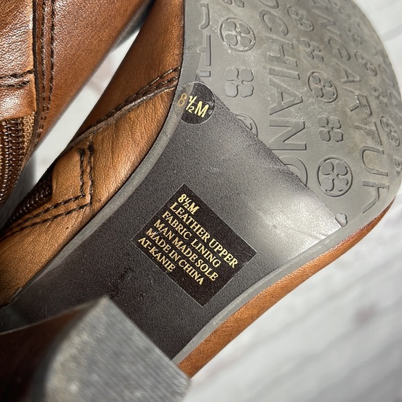 Arturo Chiang Bethina Tall Brown Heeled Boots Womens Sz 8.5! - Picture 9 of 10